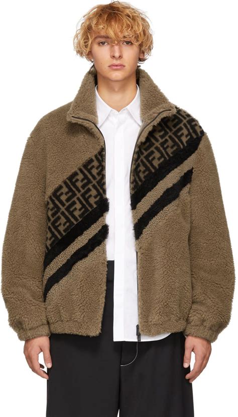 fendi blouson homme|fendi jackets for men.